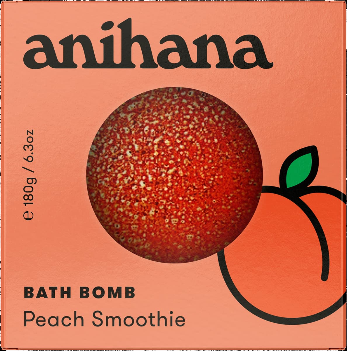 Anihana-bath-bomb-peach-smoothie-180g