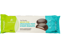 Chocolate Mint Cream Biscuits