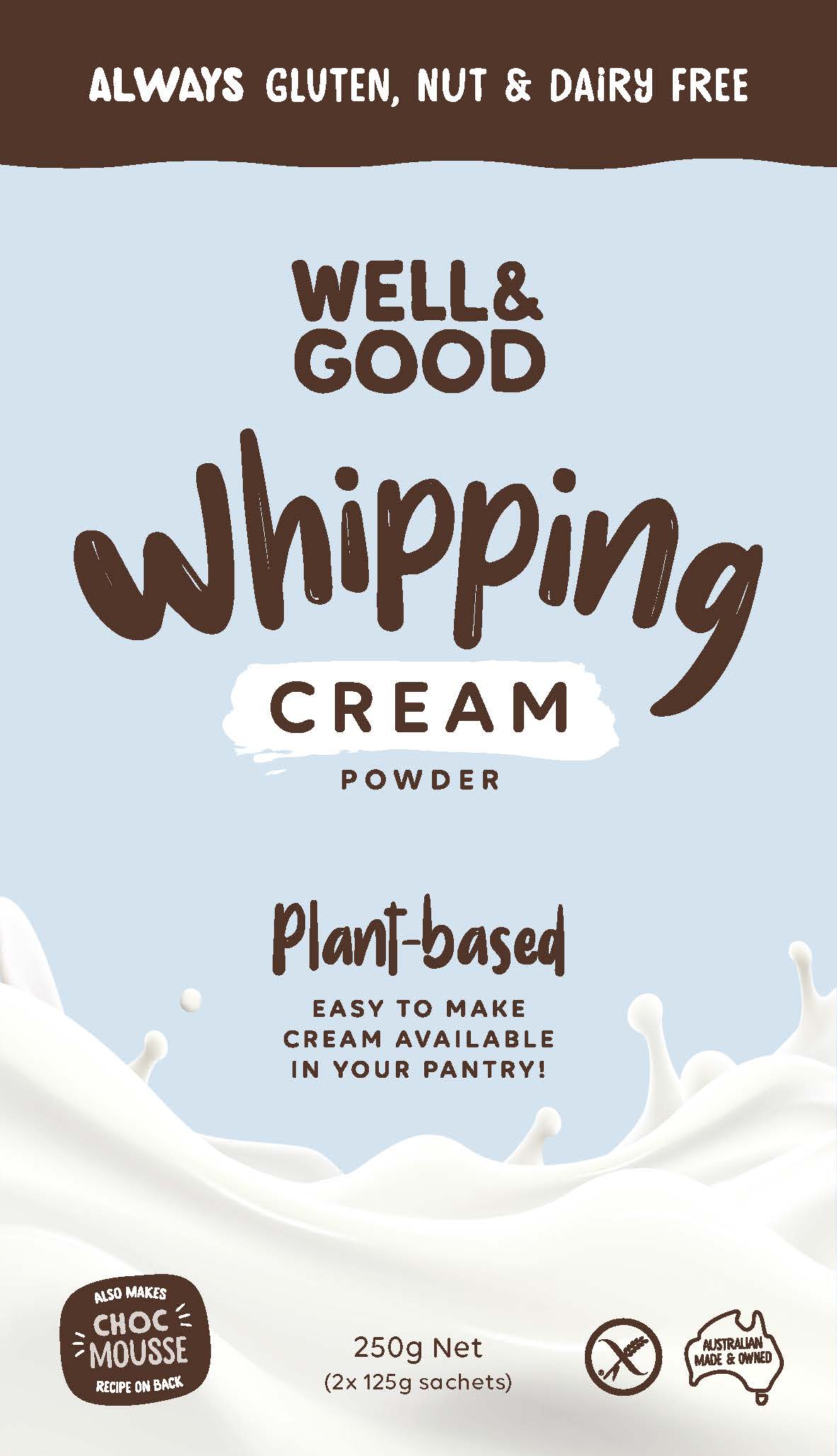 Well-and-good-plant-based-whipping-cream-powder-2x125g