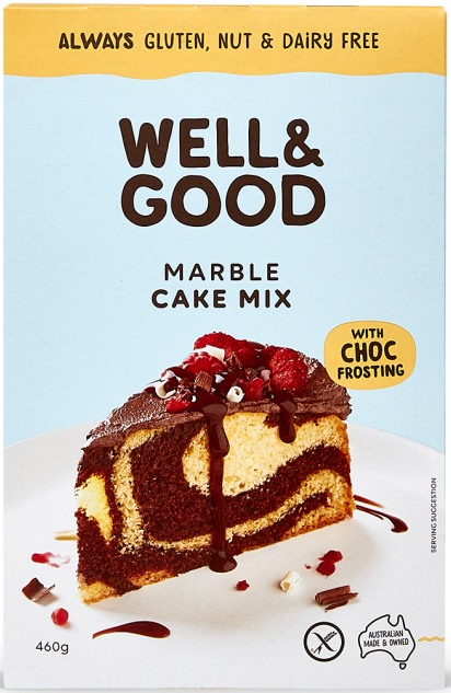 Well-and-good-cake-mixes-marble-cake-mix-with-chocolate-frosting