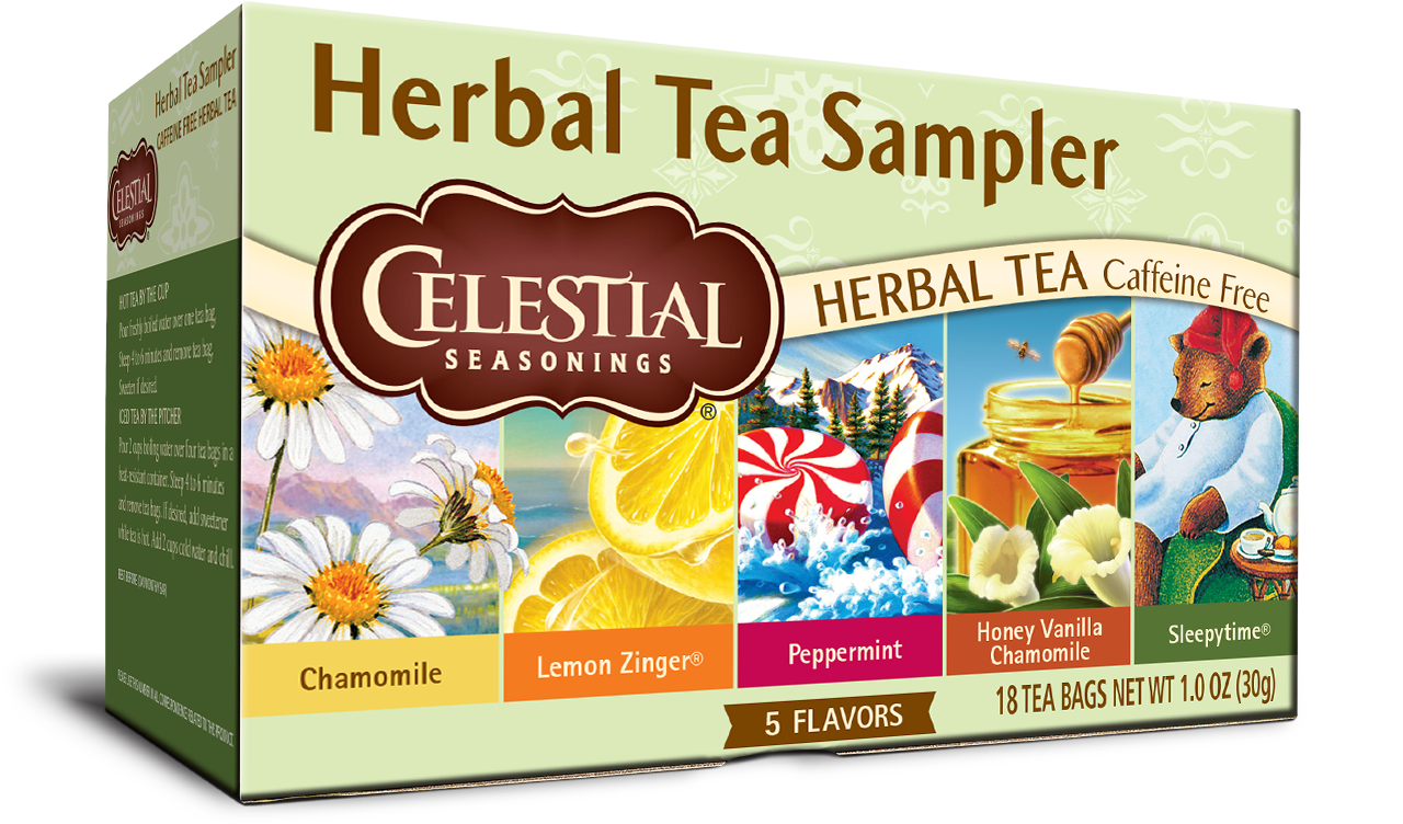Buy Celestial Seasonings Herb Tea Sampler 30g (18 bags) 6.75 Health