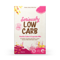 Seriously low-Carb Vanilla Cake & Cupcake Mix