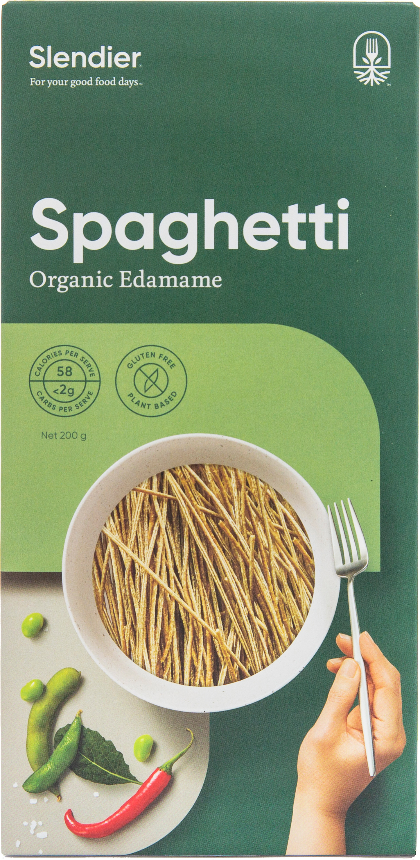 Buy Slendier Edamame Bean Spaghetti Pasta 200g 5.35 Health Magic