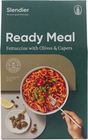 Fettucine Ready Meal with Italian Capers and Olive Sauce