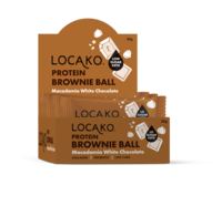 Protein Brownie Balls Macadamia White Choc 