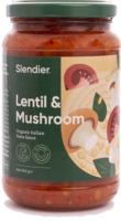 Lentil and Mushroom Italian Pasta Sauce Organic 