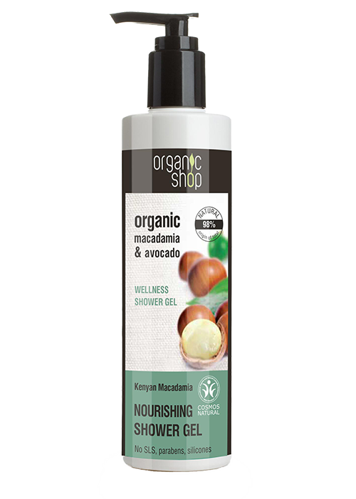 The Organic shop Nourishing Shower Gel Kenyan Macadamia 280ml 8.99