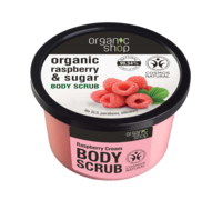 Body Scrub Raspberry Cream
