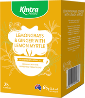 Lemongrass, Ginger & Lemon Myrtle Teabags 