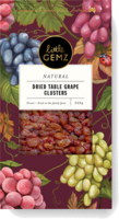 Long Crimson Natural Dried Table Grapes Clusters 