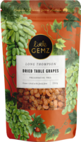 Long Thompson Natural Dried Table Grapes 