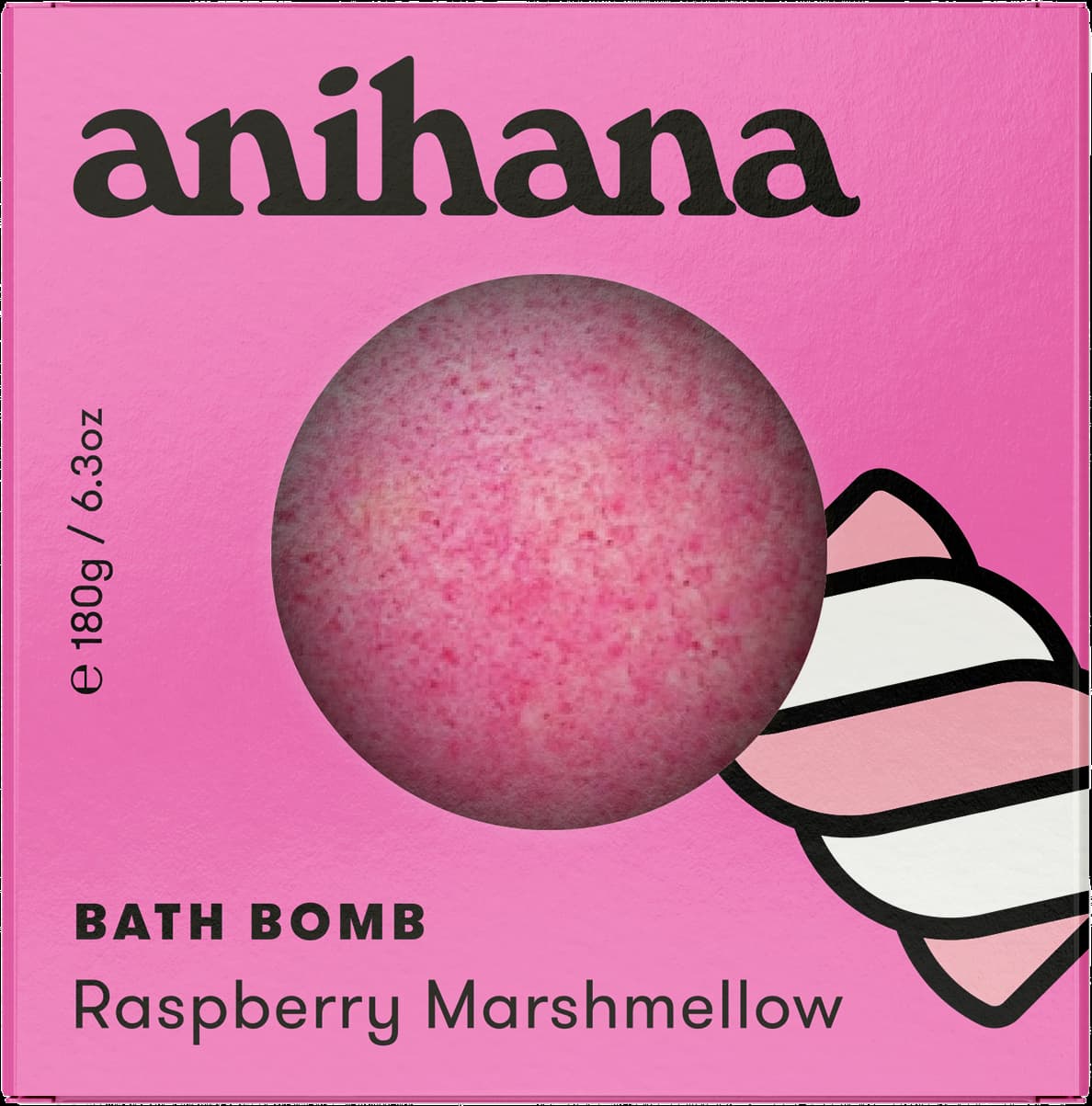Anihana-bath-bomb-raspberry-marshmallow-180g
