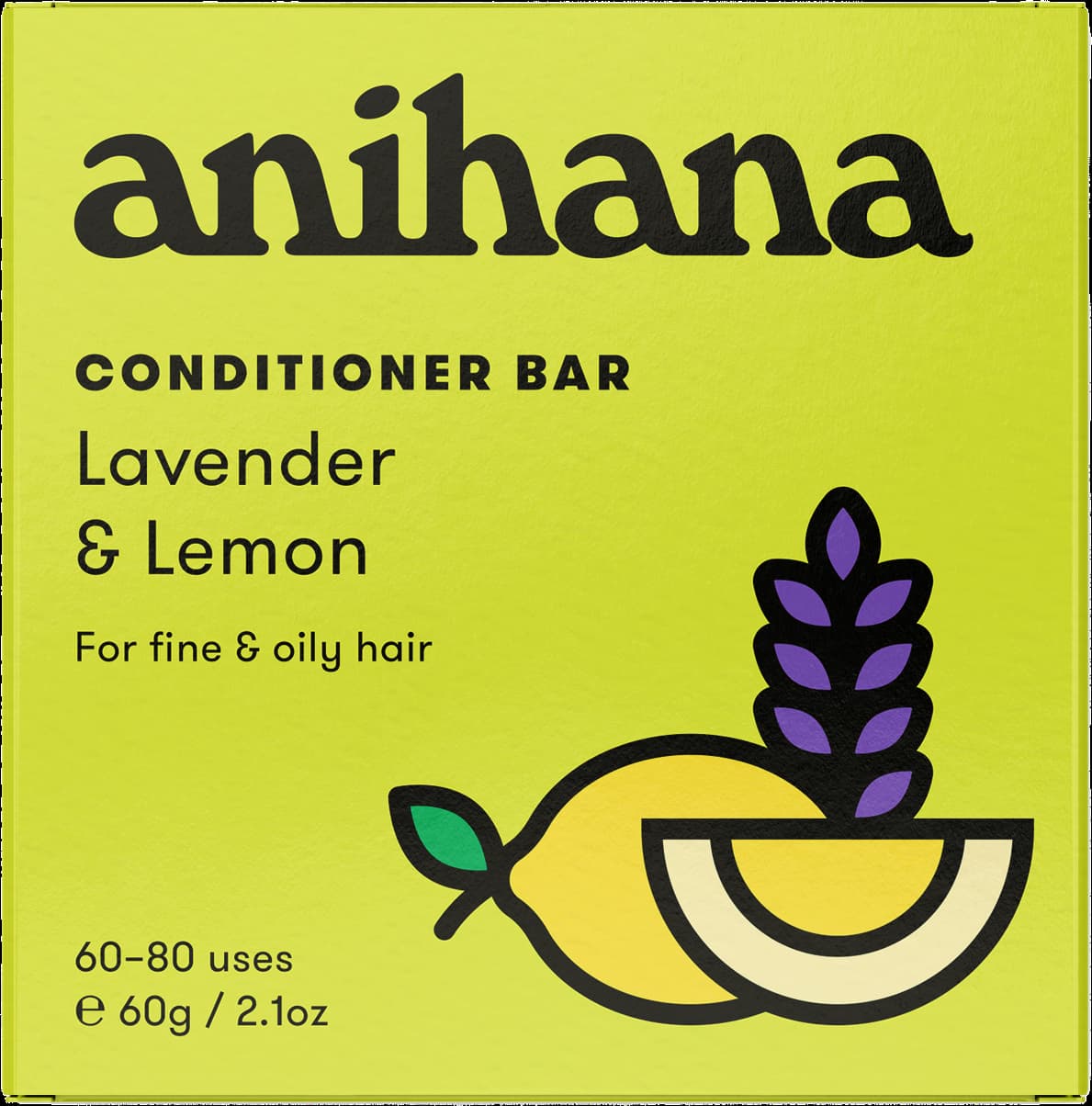 Anihana-conditioner-bar-lavender-and-lemon-fine-and-oily-hair-60g