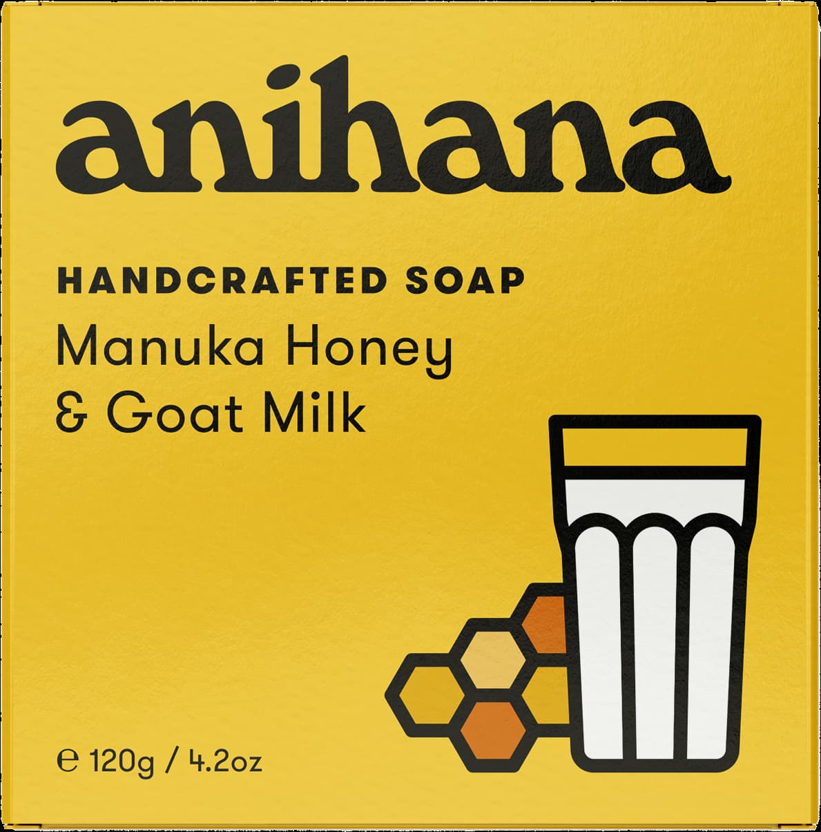 Anihana-soap-bar-manuka-honey-and-goats-milk-120g