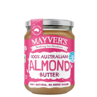 MAYVERS 100% Australian Almond Butter 6x240g