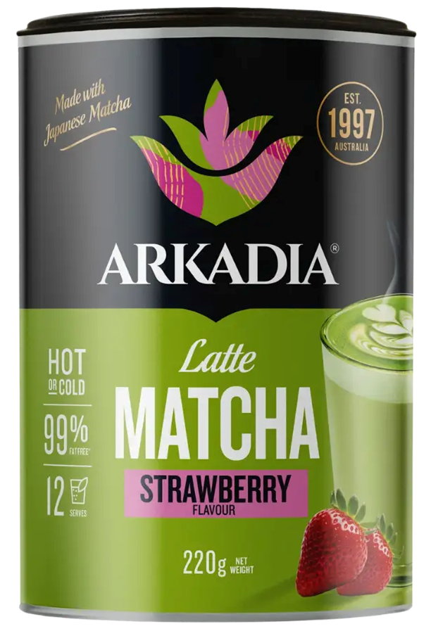 Ak37-arkadia_matcha_latte_strawberry_220g