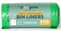 BIOGONE B/Liner120L (green) 10bags p/roll