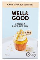 Vanilla Cup Cake Mix w Icing & Sprinkles 