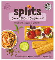 SPLIITS Sweet Potato Crispbread