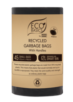 Eco Basics Garbage Bags Recycled Small 12L 