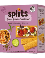 SPLIITS Sweet Potato Crispbread