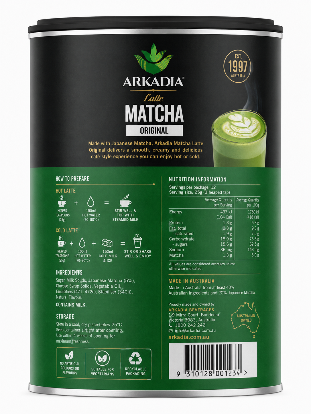 Ak36-arkadia_matcha_latte_original_220g_-_back