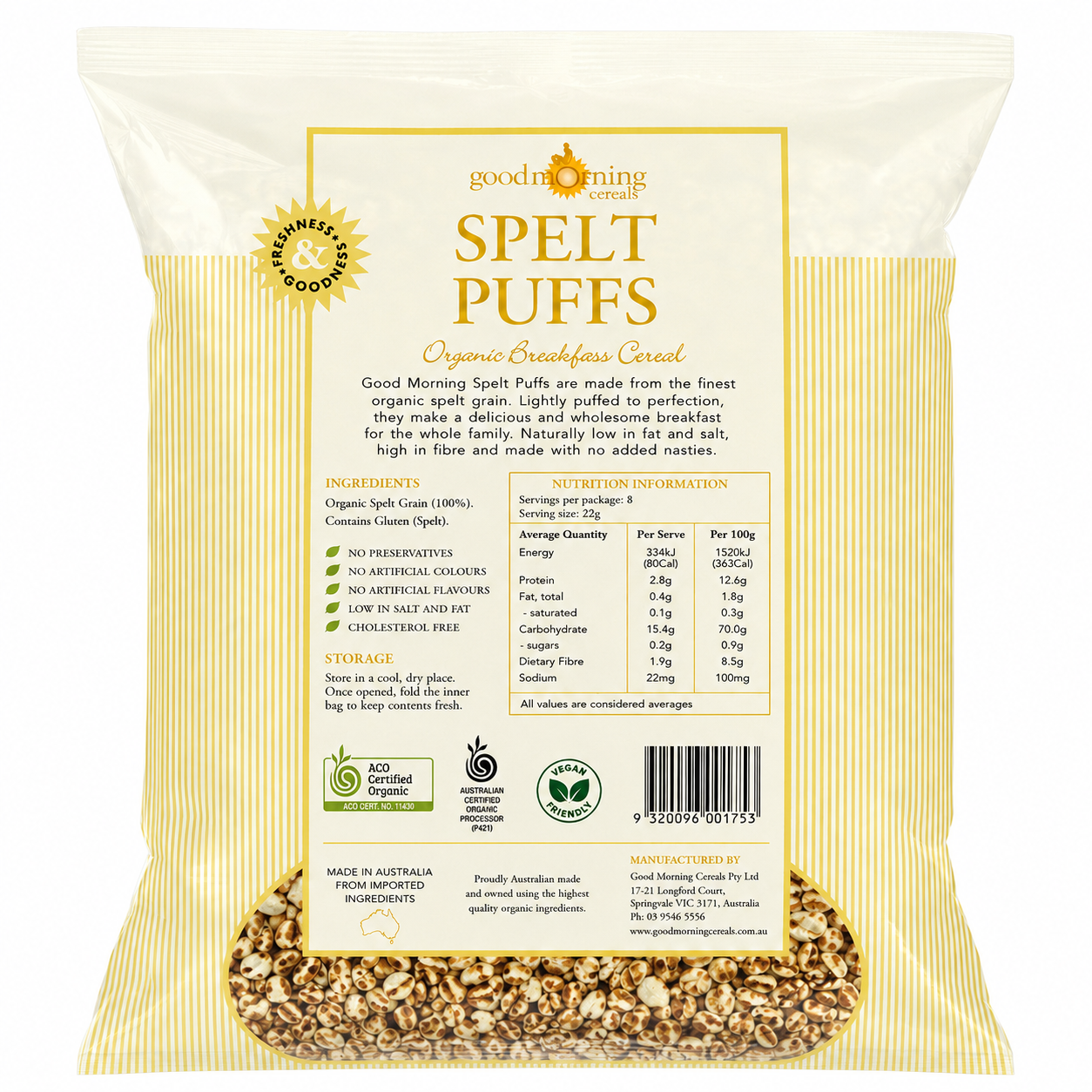 1132-6_good_morning_cereals_organic_spelt_puffs_175g_-_back