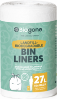 Bin Liner 27L (white) 50 bags per roll 1pce