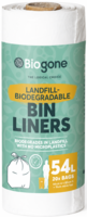 Bin Liner 54L (white) 20 bags per roll 1pce