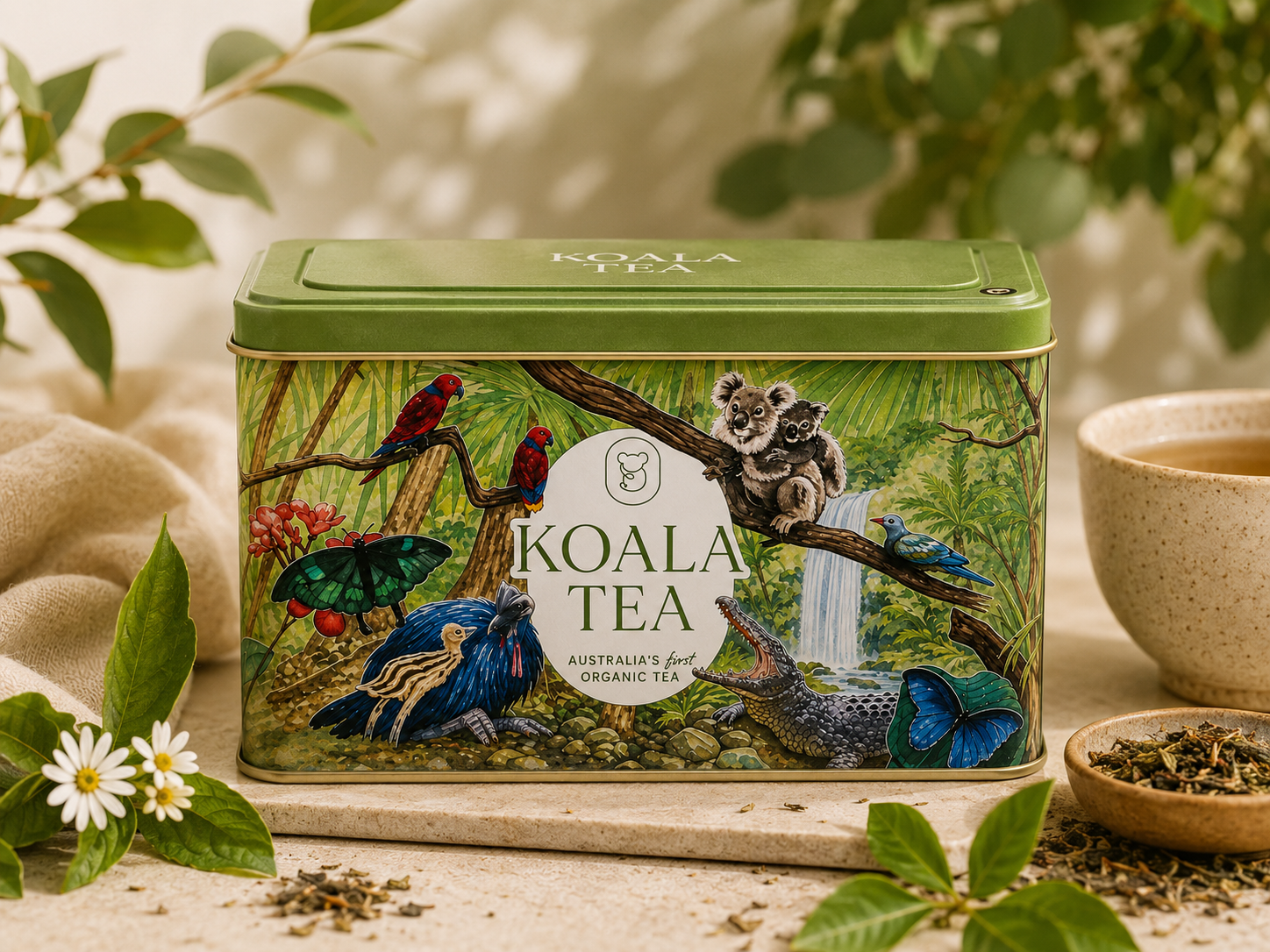 Kt35-6_koala_tea_tin_rainforest__green_tin__25_bags_-_aesthetic