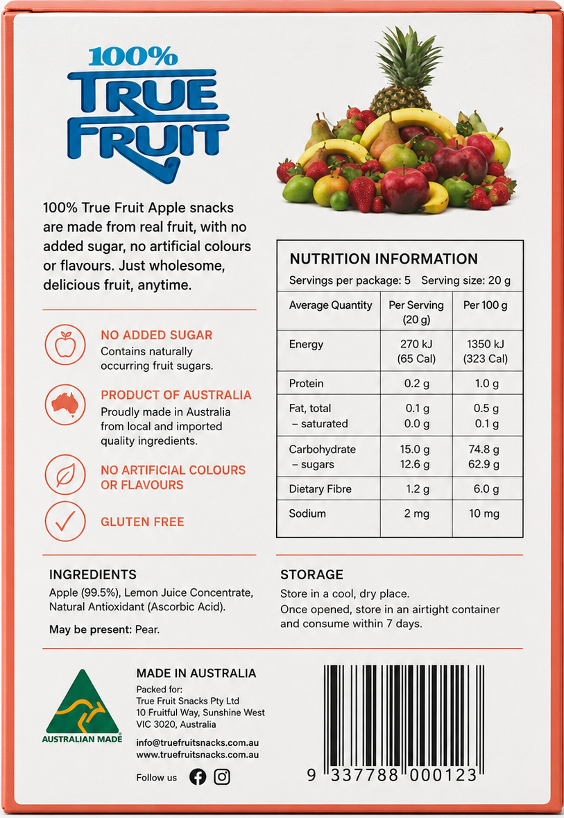 Tf05b_true_fruit_display_box_100__apple_fruit_bars_30x20g_-_back