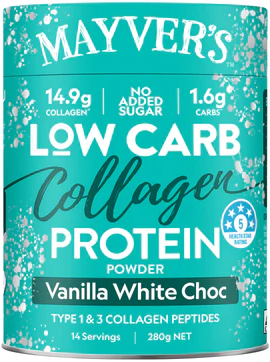 4015b-mayvers-vanilla-white-choc-low-carb-collagen-protein-powder-3x280g