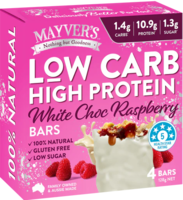 Low Carb Bars - White Choc Raspberry