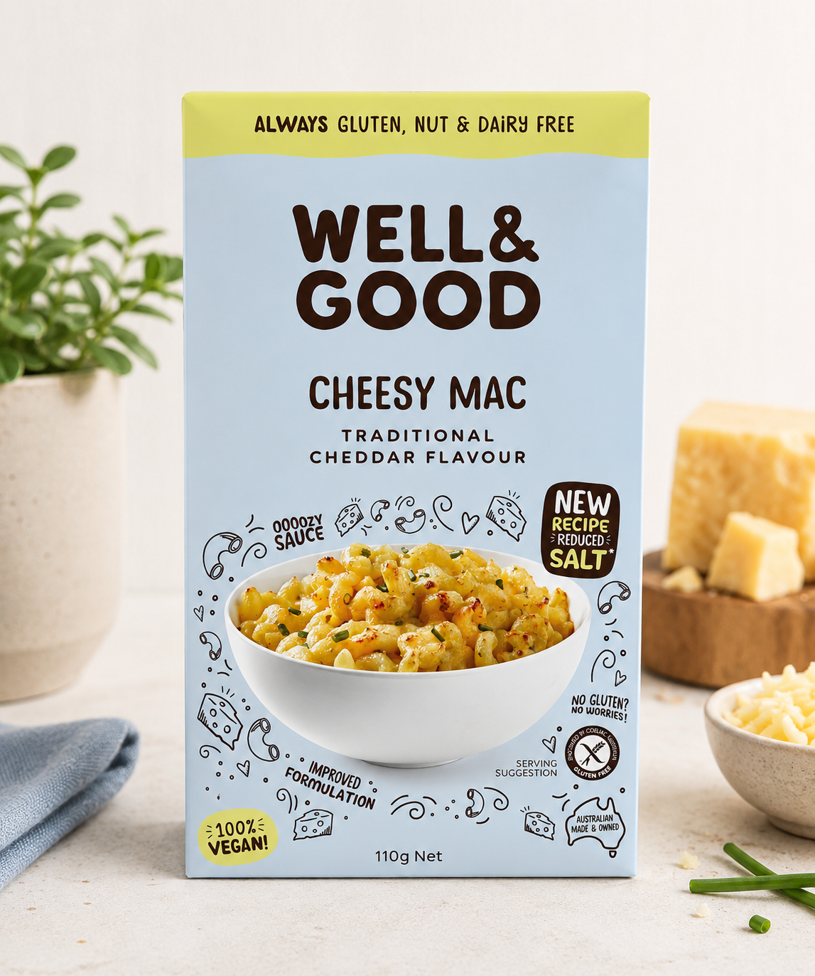 Wg40-6b_wellandgood-vegan-cheesymac-traditionalcheddar-110g_-_aesthetic