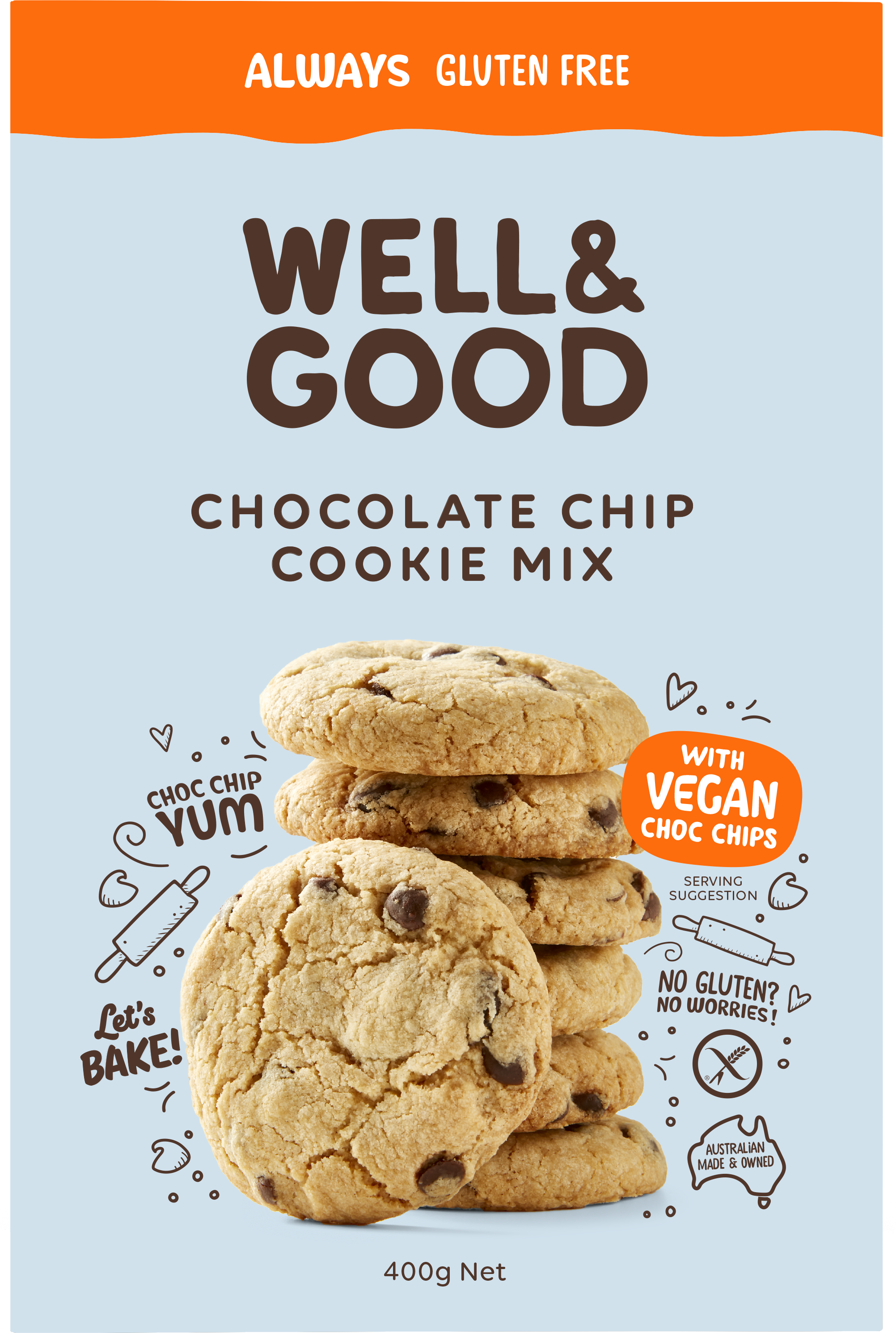 Wg58-5_well-and-good-choc-chip-cookie-mix-vegan-choc-chips-400g