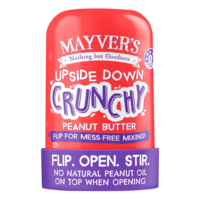 Upside Down Crunchy Peanut Butter