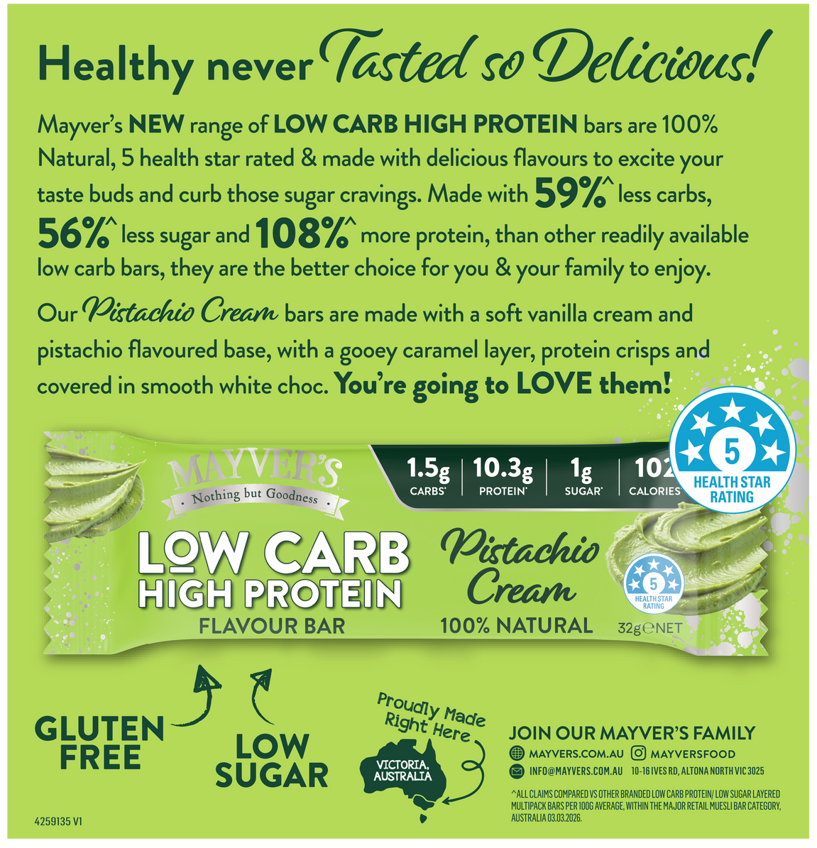 4112b_-_mayvers_low_carb_high_protein_pistachio_cream_bar_6x128g_-_back